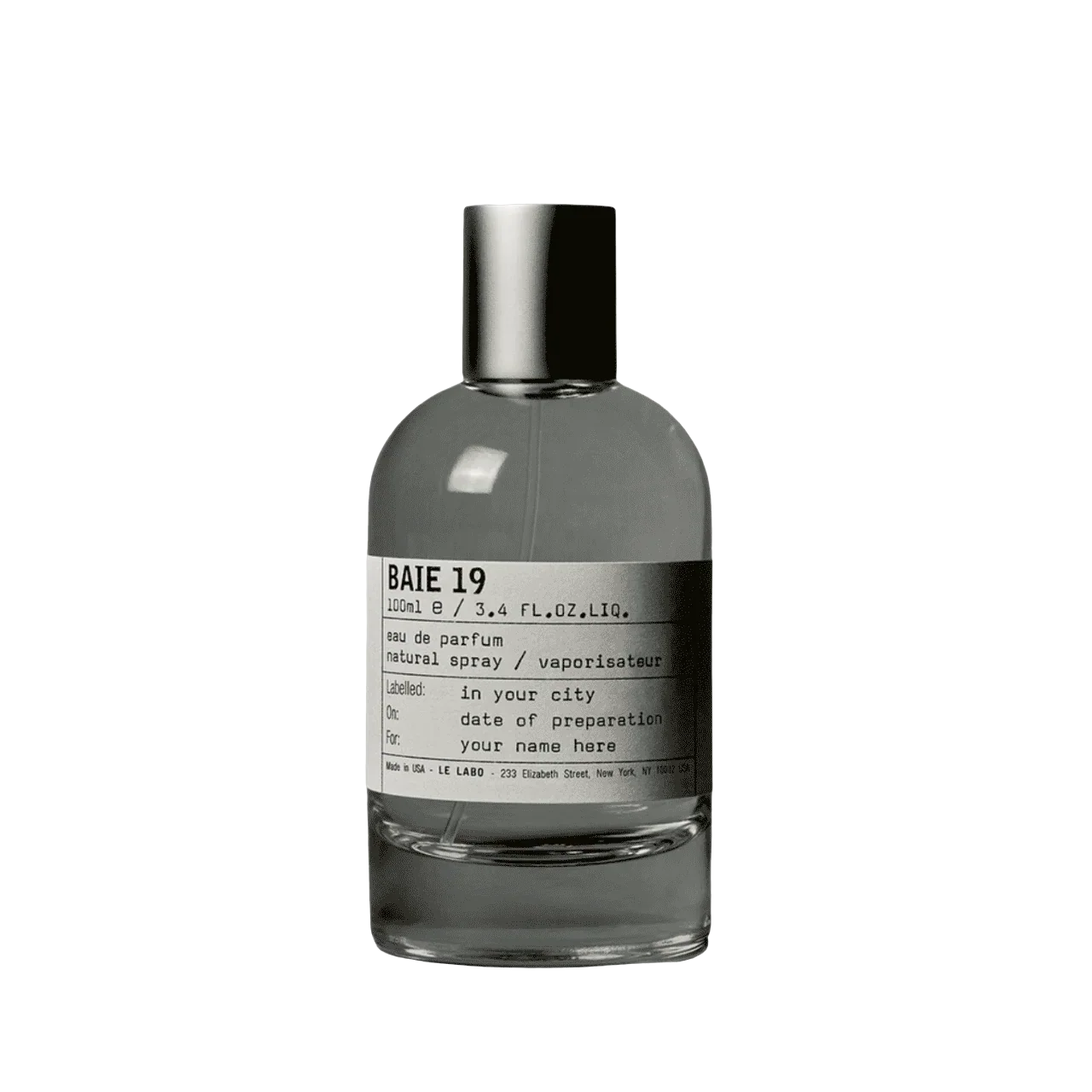 Le Labo Baie 19